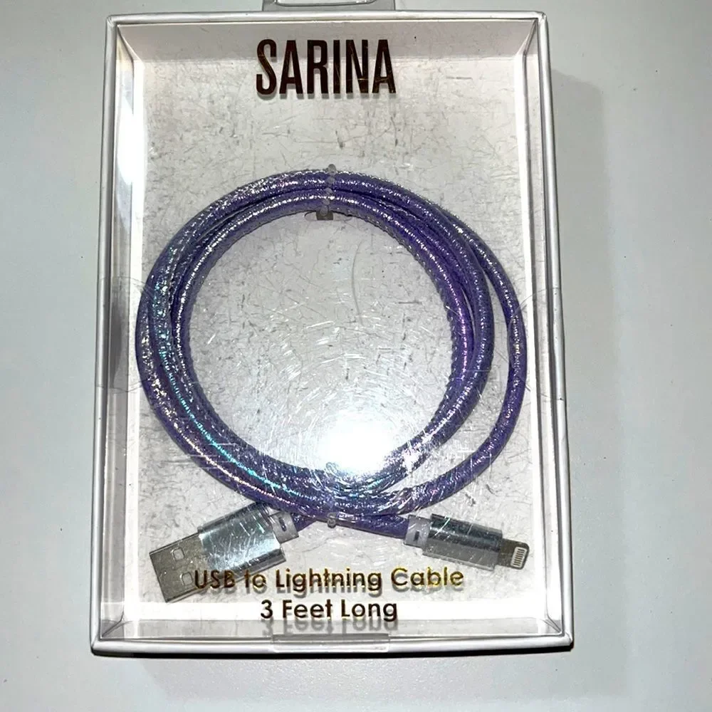 Sarina usb to Lightning cable 3 feet long New